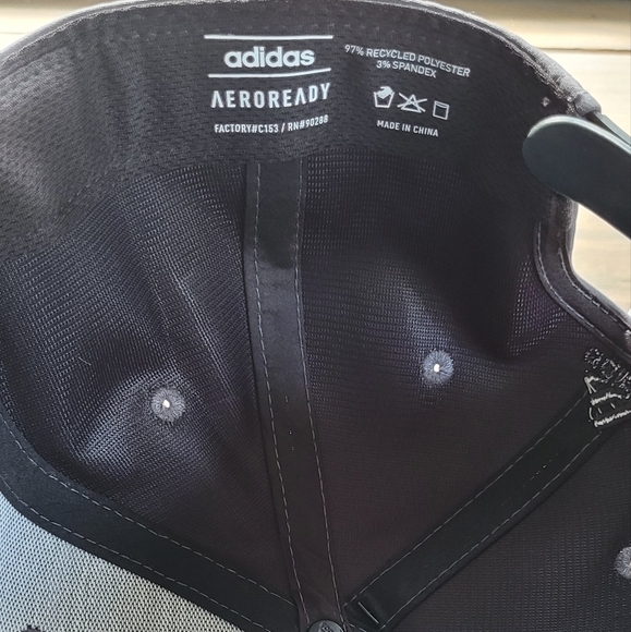 Adidas Men's Three Bar Structured Snapback Adjustable Fit Cap - Picture 7 of 12